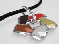 International pendant -  pin - badge - original Free 3D print model