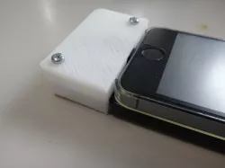 iPhone mobile battery cable holder Free 3D print model