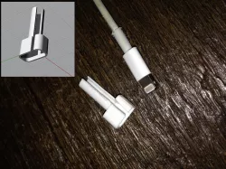 iPhone Part Cable Protector Free 3D print model