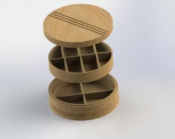 Jewelry Case Free 3D print model