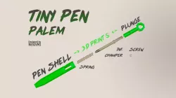 Keychain Pen Tiny Pen 3d Printing Model Palem Free 3D print model