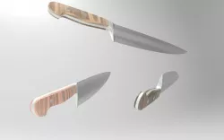 KITCHEN KNIFE  Free 3D print model