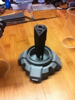 Kryptonian Storage Tube Free 3D print model