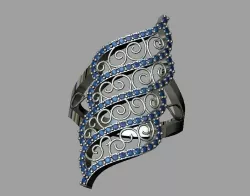Lace ring Free 3D print model