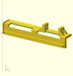 LCD support Free 3D print model