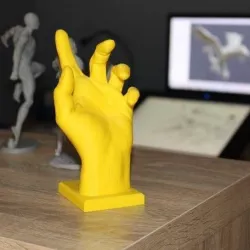 left Hand  ready to print 3d model  Free 3D print model