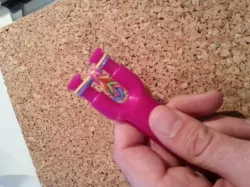 Loom Band Stick Free 3D print model