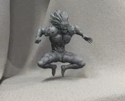 lord boros - one punch man Free 3D print model
