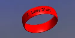 lover Bracelet Free 3D print model