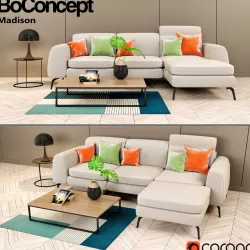 Madison Sofa 3D model