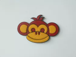 Magnet Monkey Boy Free 3D print model