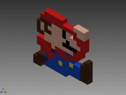 Mario Free 3D print model