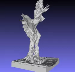 Mary Jane Monroe aka Female Venom - Bimbo Model 2 - BY SPARX Free 3D print model
