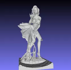 Mary Jane Monroe aka Female Venom - Bimbo Series Model 2 Free 3D print model