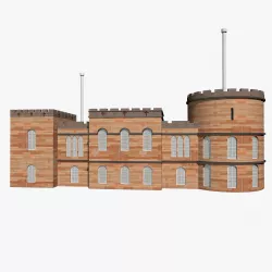 Medieval Castle 3D model