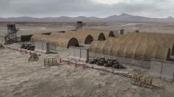 Military Camp Elements 3D model
