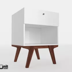 Modern nightstand by West Elm 3D model