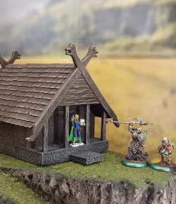 Modular fantasy viking house Free 3D print model