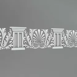 Molding and ornament 47 3D model