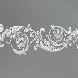 Molding and ornament 48 3D model