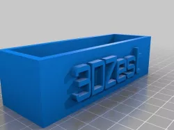 My Customized Basic Business Card Holder