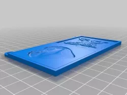 My Customized Lithophane Gallery Panes corazon y mariposa 2