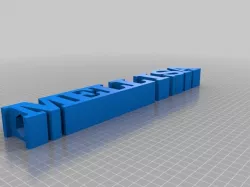 My Customized TEXT pencil holder