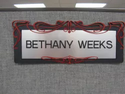Name Plate Frame Free 3D print model