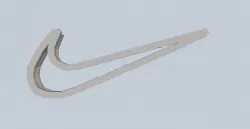Nike logo cookie form Free 3D print model
