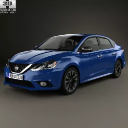 Nissan Sentra SR 2016 3D model