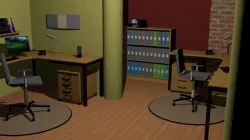 Office Z Low-poly  3D model