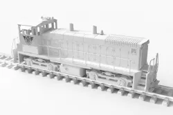 OpenRailway EMD SW1500 Locomotive  Free 3D print model