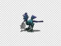 Organ bird   game bird   Low-poly  3D model