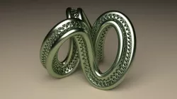 Organic Torus Art Free 3D print model