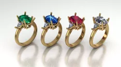 Oval Ring Free 3D print model