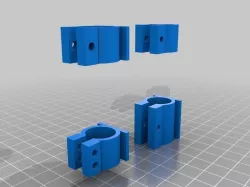 Parametric Clamp Free 3D print model