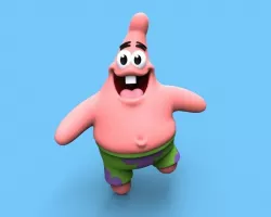 Patrick star Free 3D print model