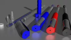 Pen Office  Low-poly  3D model