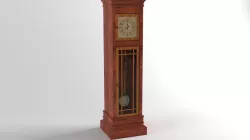 Pendulum clock Low-poly  3D model