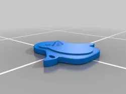 Penguin Keychain