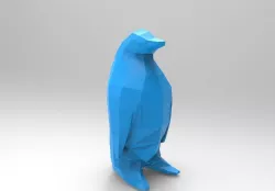 Penguin low-poly Free 3D print model