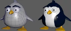 Penqguin LP Low-poly  3D model