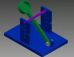Physics Catapult Free 3D print model