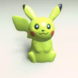 Pikachu Go Free 3D print model