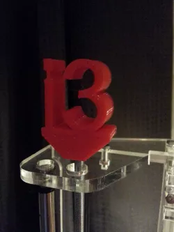 Pimp my Prusa i3 - Spinner Logo Free 3D print model