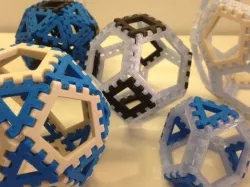 Poly-Snaps Tiles for Building Polyhedra Free 3D print model