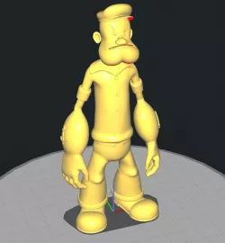 Popeye The Sailor Free 3D print model