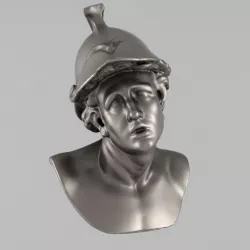 Printable bust of Young Warrior Free 3D print model