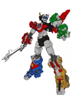 Project Voltron-sword Free 3D print model