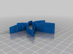 Puff puff cookie cutter Free 3D print model